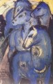Turmderblauen Pferde Expressionist